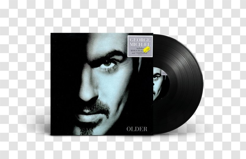 Older Jesus To A Child Faith LP Record Spinning The Wheel - Silhouette - George Michael Transparent PNG