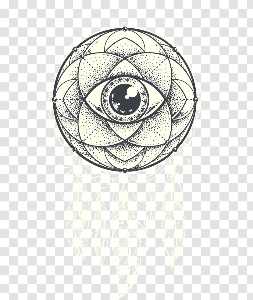 Sacred Geometry Mandala Illustration - Symmetry - Vector Dreamcatcher Transparent PNG