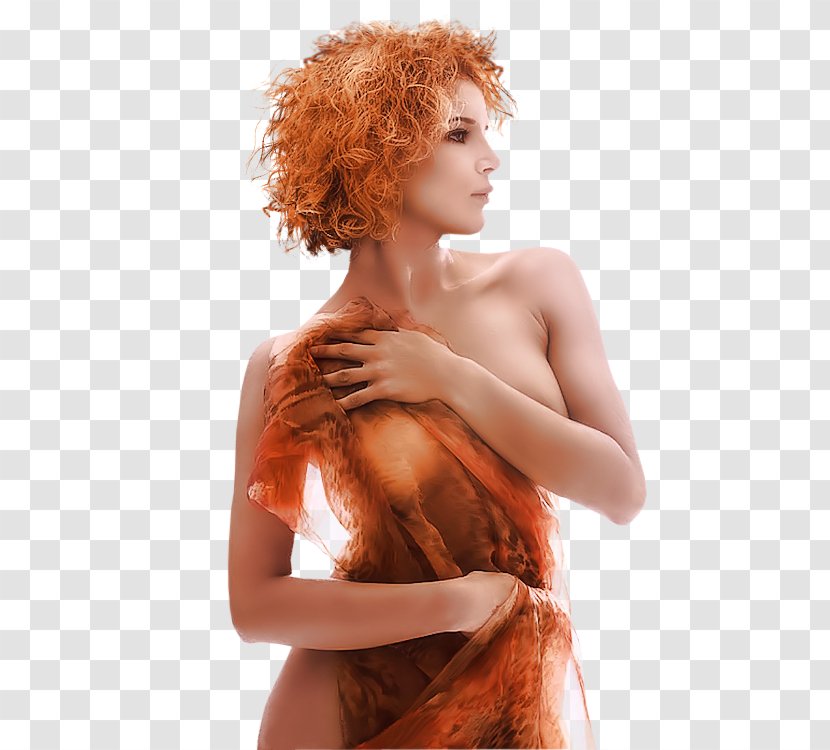Woman Red Hair - Cartoon Transparent PNG