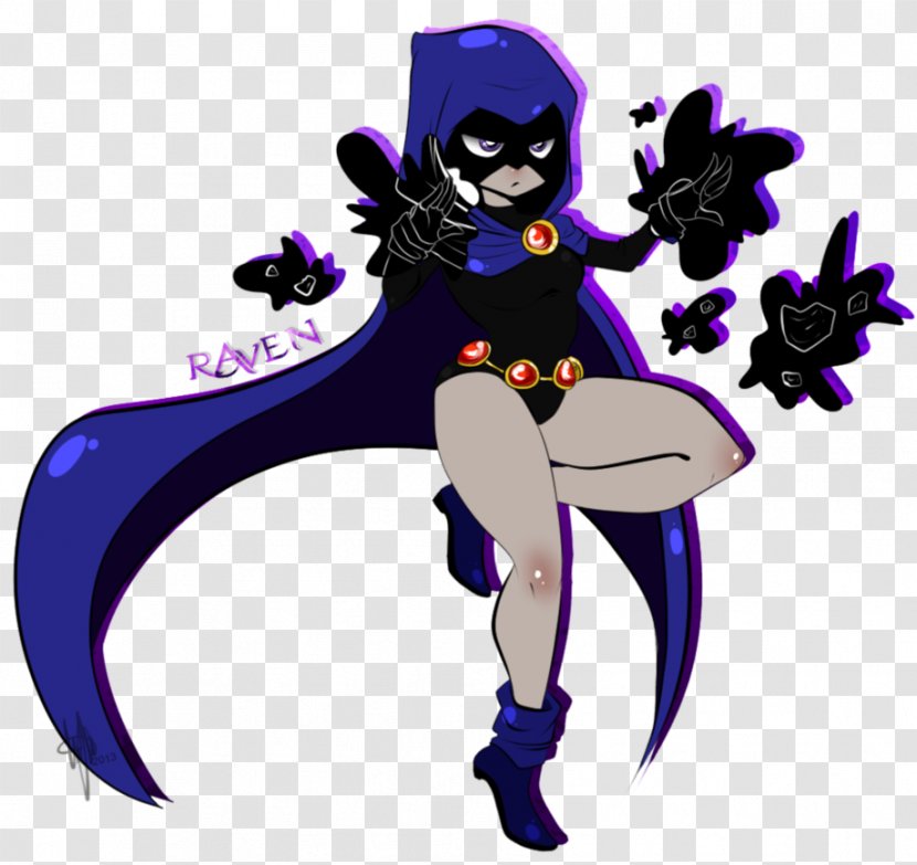 Raven Azarath Teen Titans Trigon Cosplay - Mythical Creature Transparent PNG