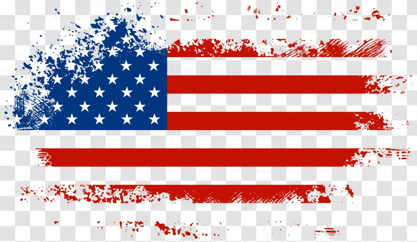 Flag Of The United States Independence Day Clip Art - Point Transparent PNG