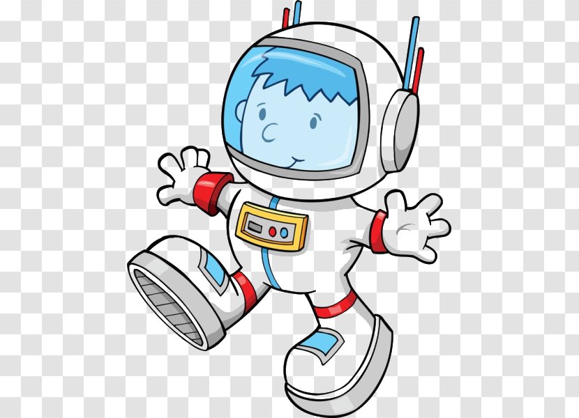 Cartoon Astronaut Clip Art - Technology - Astronauts Transparent PNG