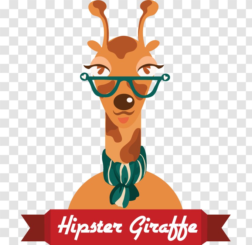 Photography Clip Art - Giraffidae - Cartoon Giraffe Trend Transparent PNG