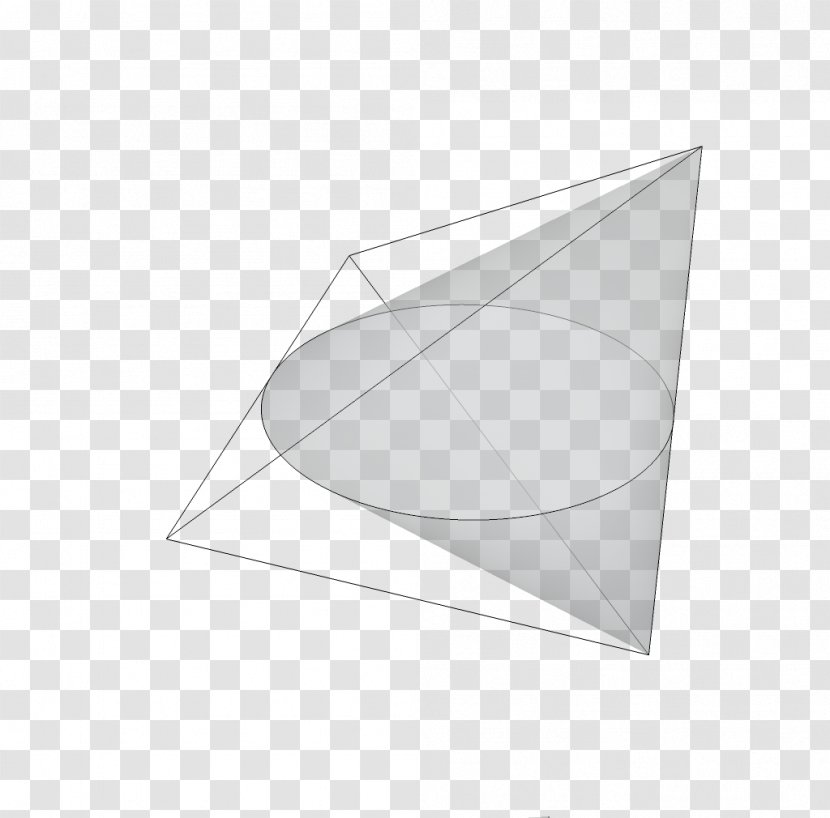 Cone Mathematics Geometry Shape Triangle - Triakis Tetrahedron Transparent PNG