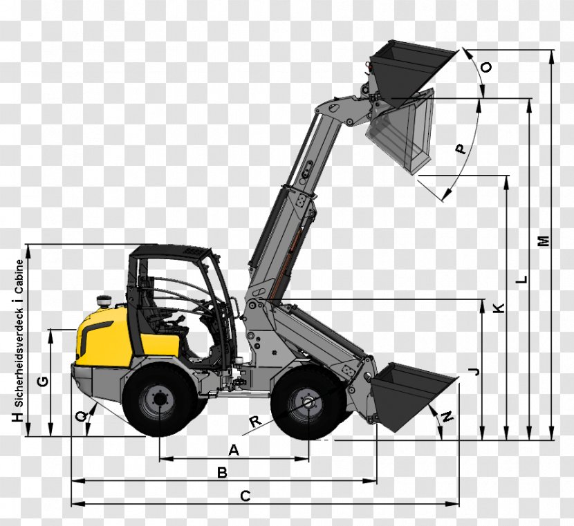 Car Machine Crane Wheel Vehicle - Engineering Transparent PNG