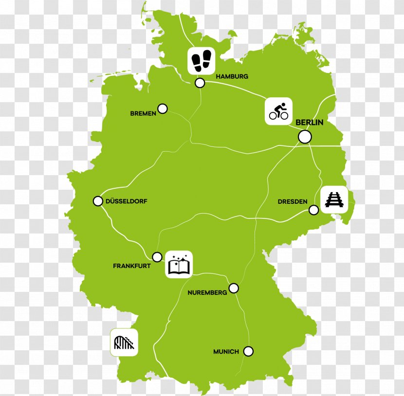 Germany Royalty-free Clip Art - Green - Vector Map Transparent PNG