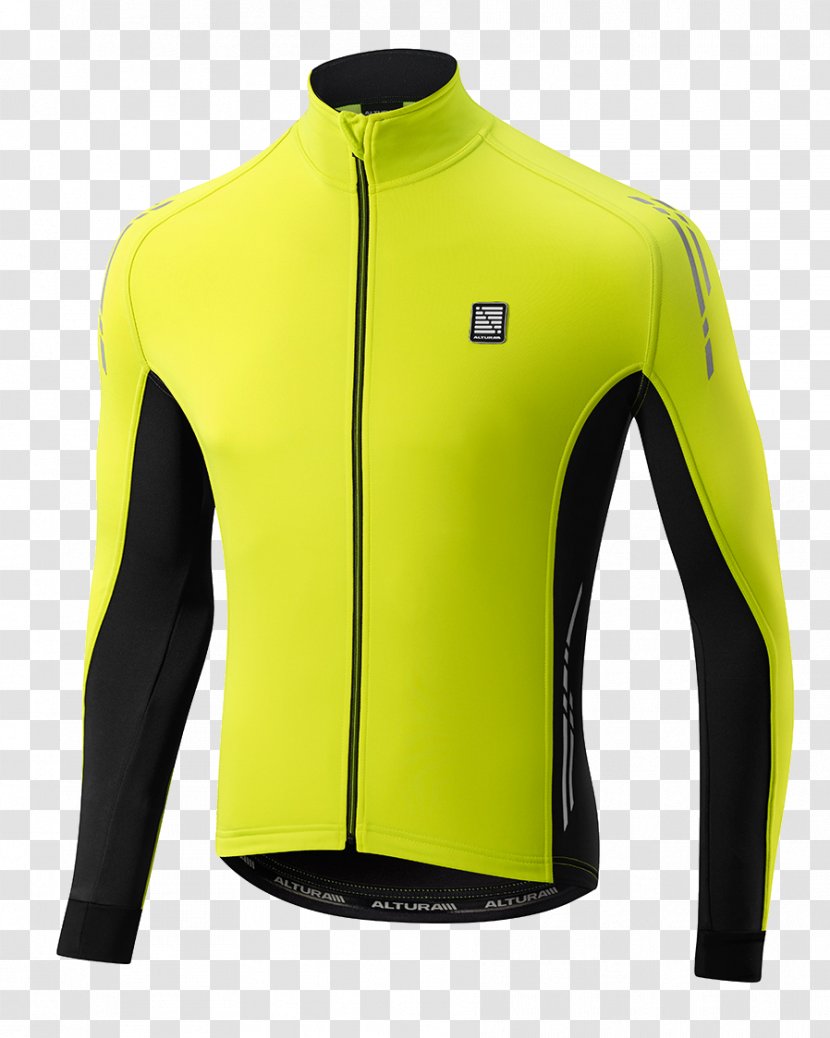 Cycling Jersey Sleeve Clothing - Zipper Transparent PNG