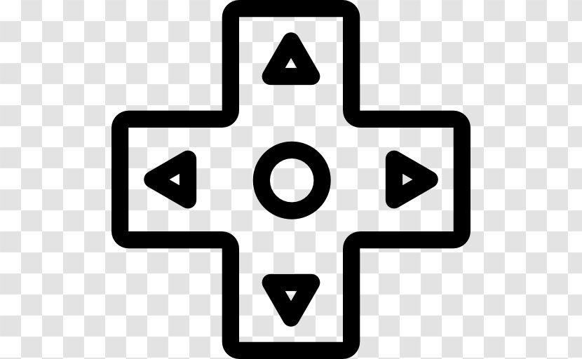 Video Game Consoles Clip Art - Symbol - Black And White Transparent PNG