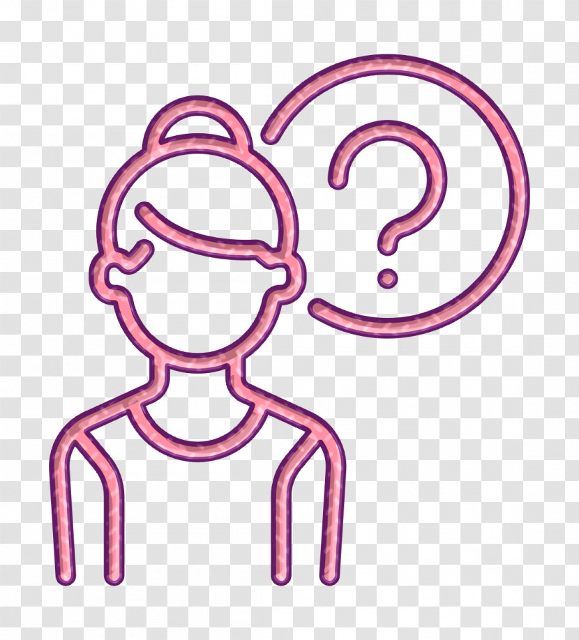 Question Icon Human Resources Icon Transparent PNG