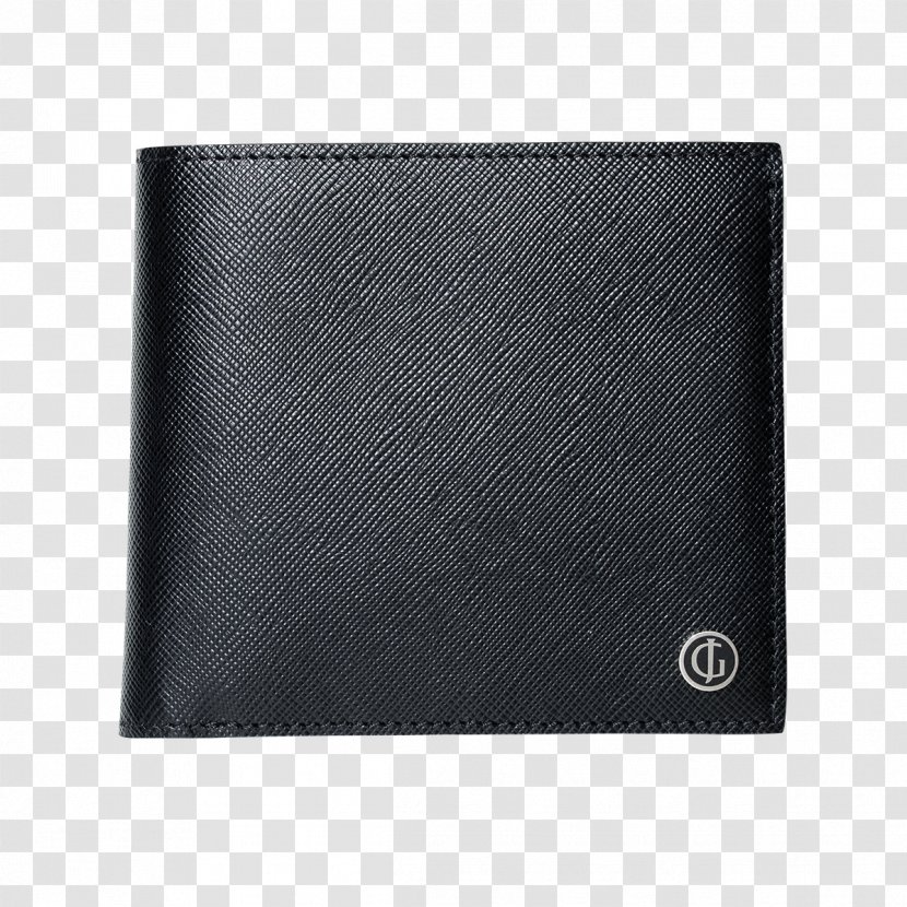 Wallet Leather Coin Purse Handbag Montblanc - Black Transparent PNG