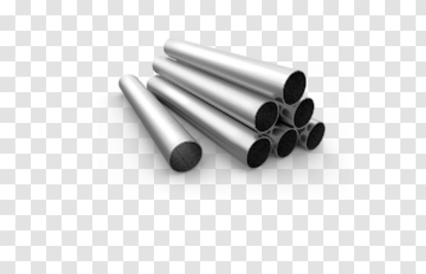Steel Cylinder Material Pipe - Metal Transparent PNG