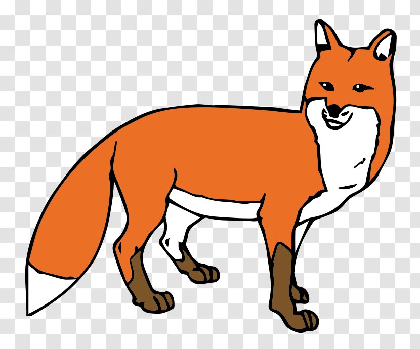 Clip Art Openclipart Image Red Fox Free Content - Tail Transparent PNG