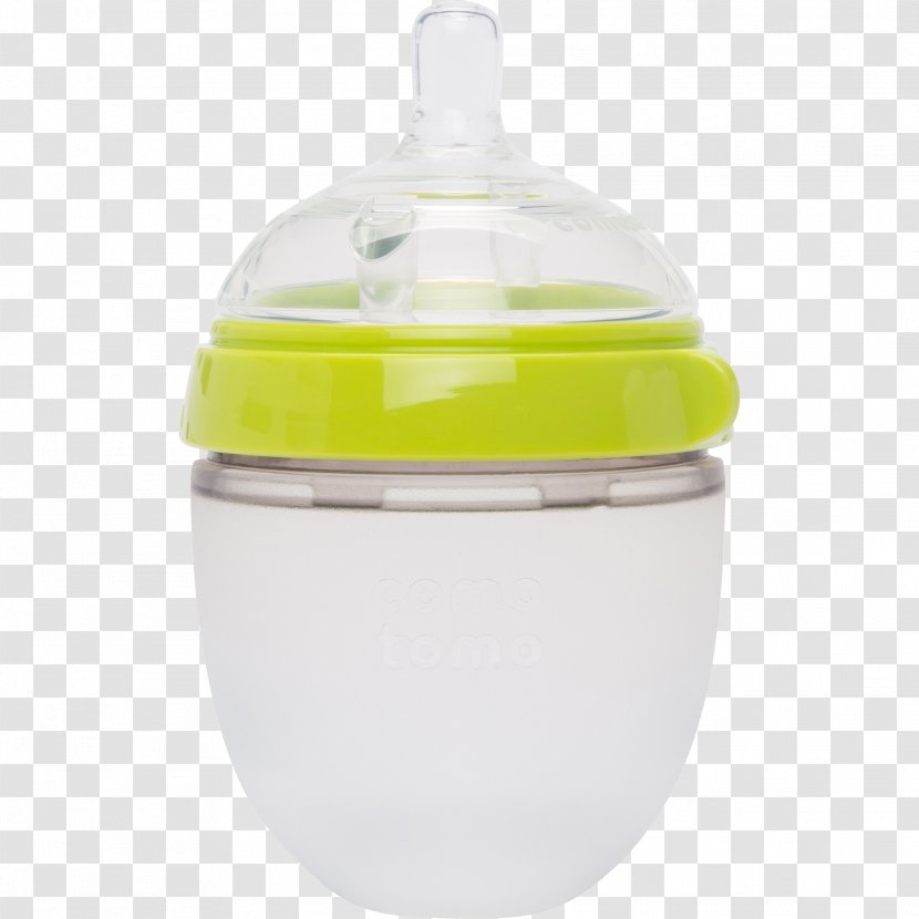 Baby Bottles Infant Glass Plastic Pacifier - Commodity - A Feeding Bottle Lying On One Side Transparent PNG