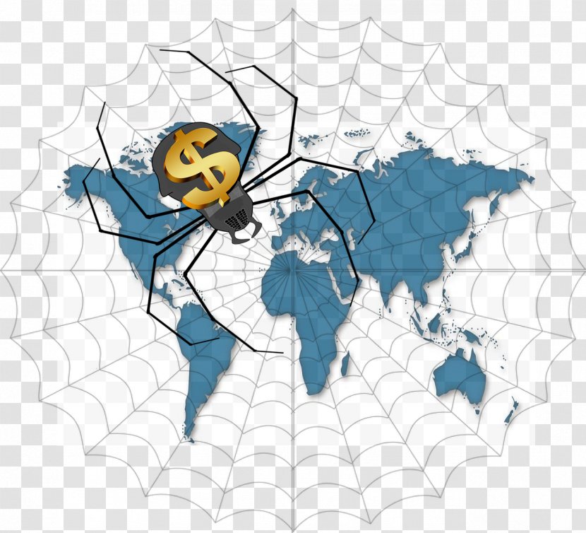 World Map Globe Continent - A Global Network Of Investment Funds Transparent PNG