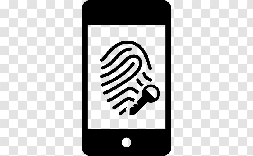 Fingerprint Mobile Phones - Text Transparent PNG