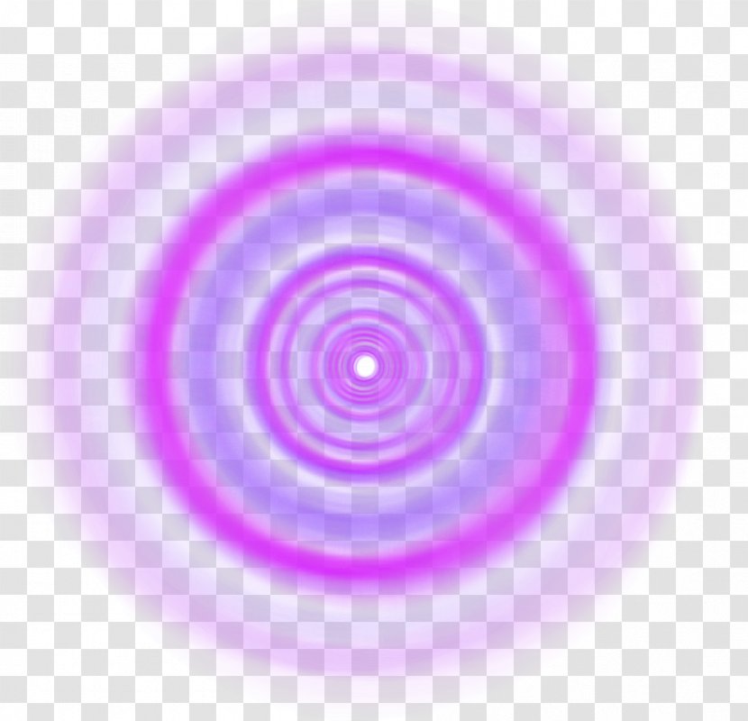 Spiral Circle Vortex - Closeup Transparent PNG