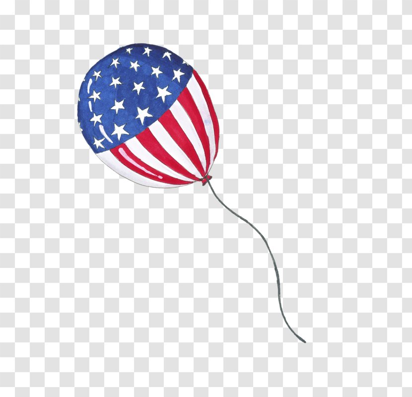 Flag Of The United States America National - Balloon Transparent PNG