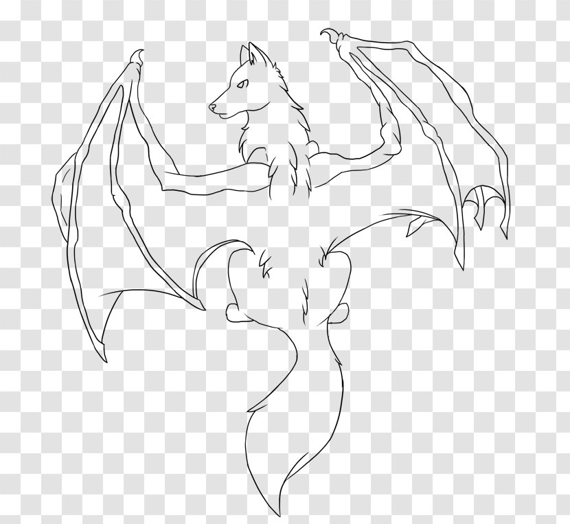 Dog Coloring Book Drawing Line Art Bat - Silhouette Transparent PNG