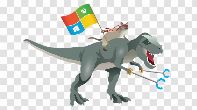 Tyrannosaurus Dinosaur T-shirt Windows 10 Microsoft Graph - Tshirt - Cat Waving Hi Transparent PNG