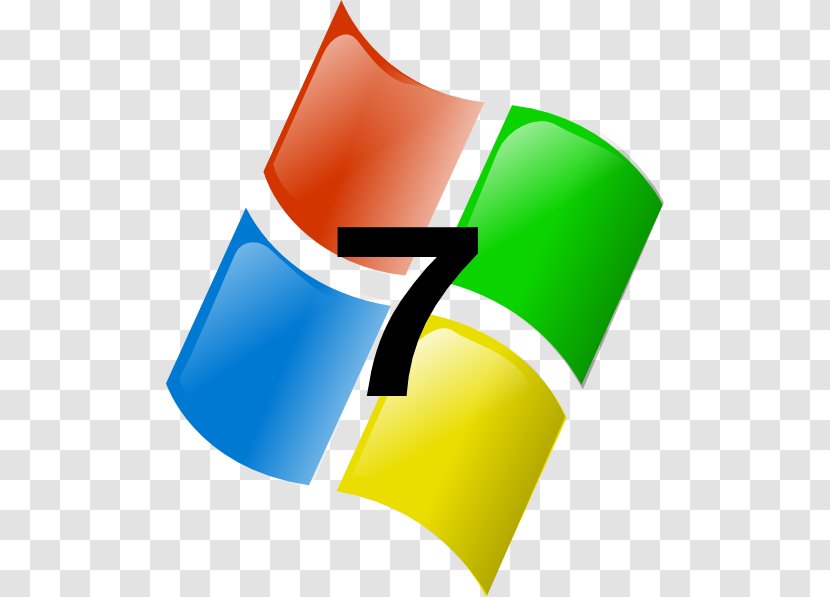 Microsoft Windows 7 Vista Clip Art - Cliparts Transparent PNG