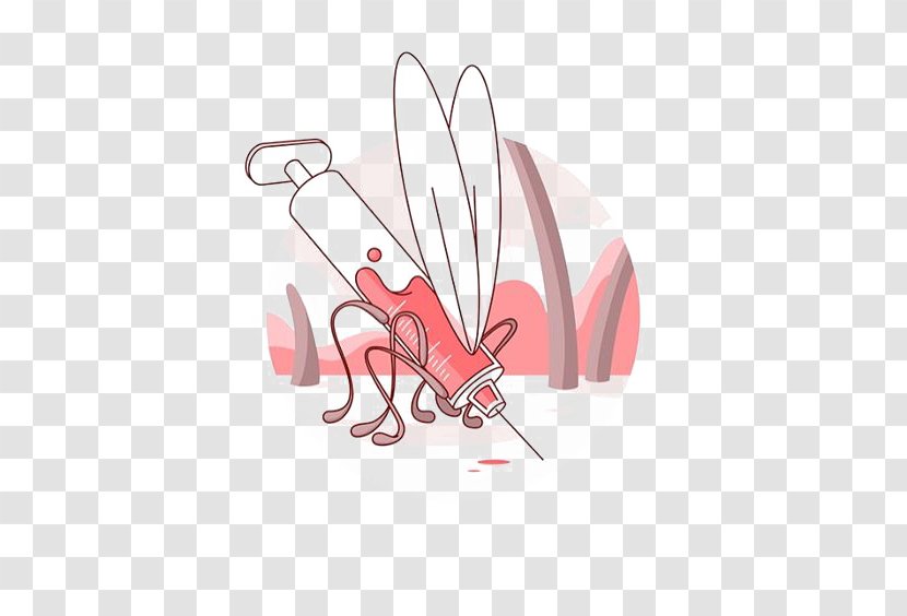 Mosquito Chikungunya Virus Infection Blood Hematophagy Illustration - Tree Transparent PNG