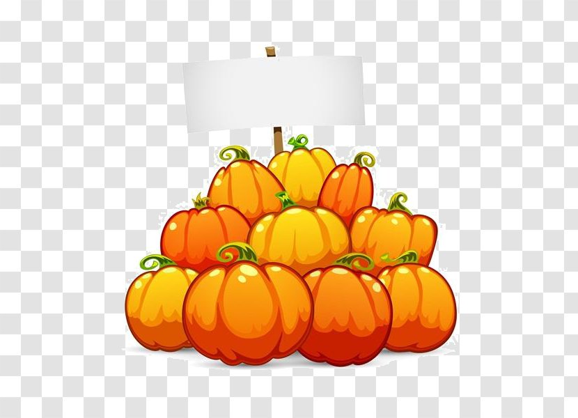 Pumpkin Royalty-free Clip Art - Halloween - Cartoon Material Transparent PNG