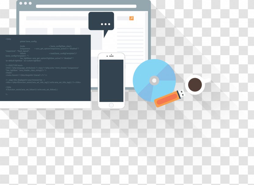 Web Development Responsive Design PHP Dynamic Page Transparent PNG