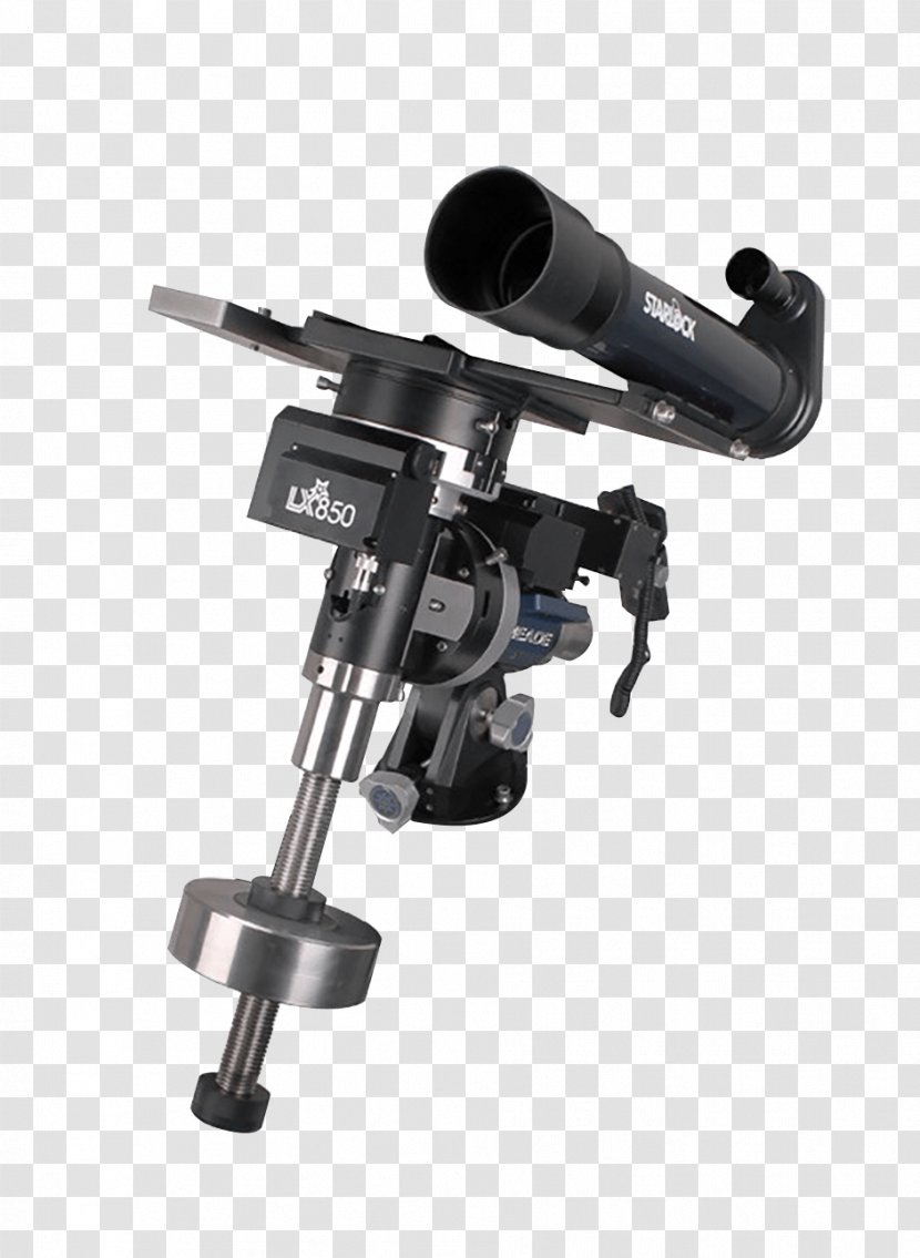 Meade Instruments Equatorial Mount Tripod Telescope - Refracting Transparent PNG