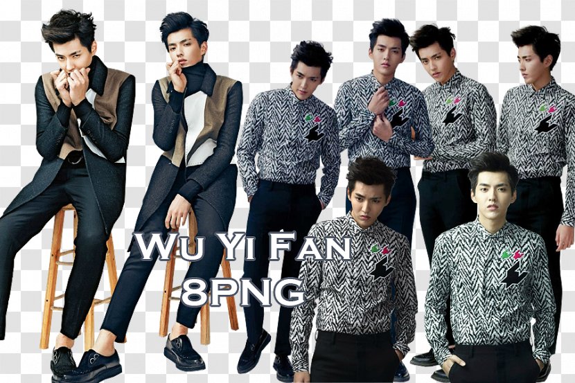 Vogue China Actor Musician EXO - Formal Wear Transparent PNG
