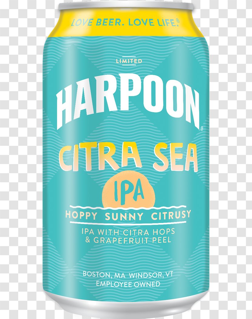 Harpoon Brewery And Beer Hall IPA India Pale Ale - Kingfisher Transparent PNG