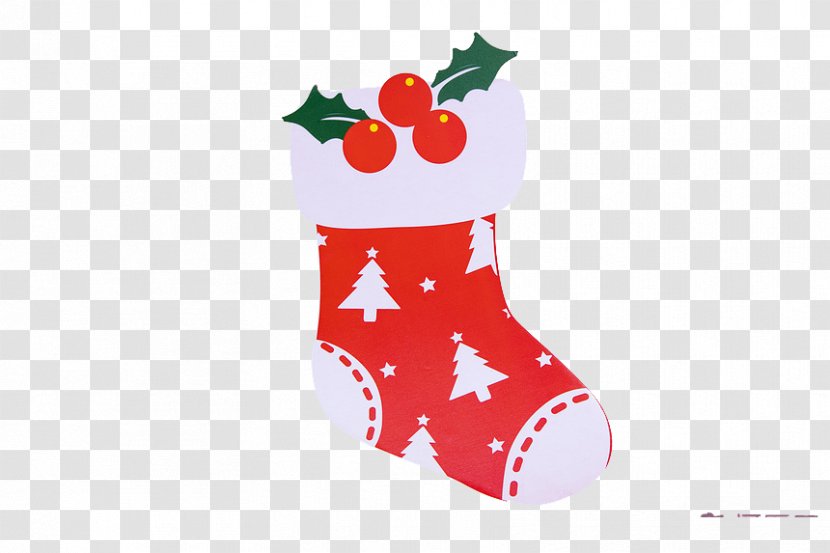 Christmas Stocking Hosiery Transparent PNG