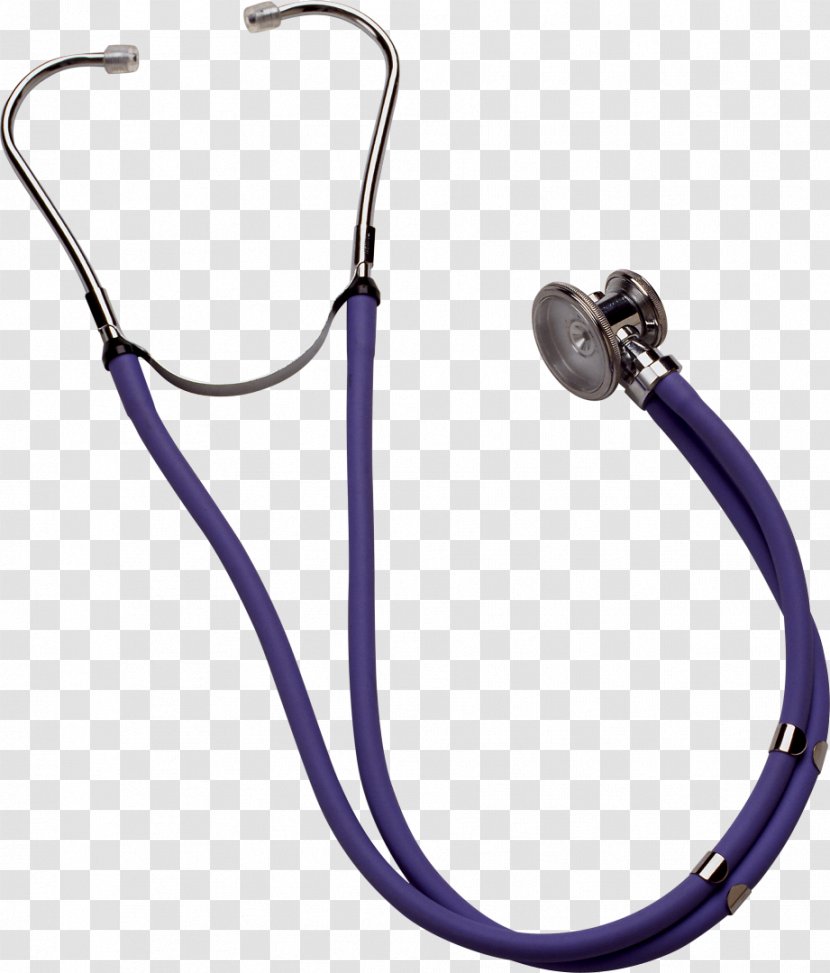 Medicine Stethoscope Patient Medical Device - Diagnosis - Stetoskop Transparent PNG