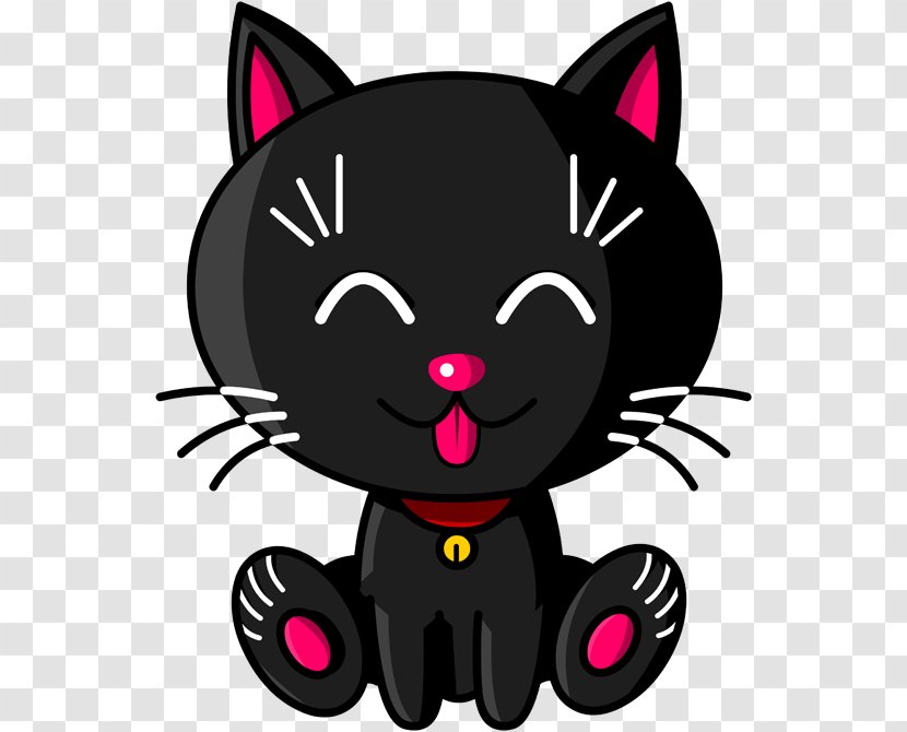 Kitten Whiskers Domestic Short-haired Cat Black - Carnivoran Transparent PNG