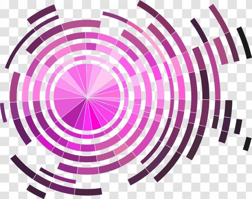 Technology Blue Clip Art - Vexel - Purple Circle Transparent PNG