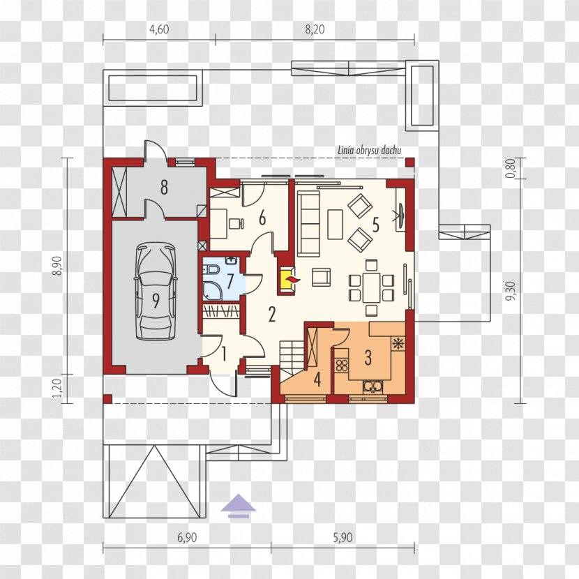 House Project Brick Square Meter Пеноблок Transparent PNG