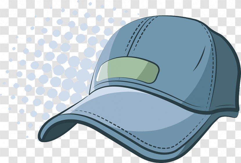 Baseball Cap Hat Illustration - Casual - Blue Duck Tongue Transparent PNG