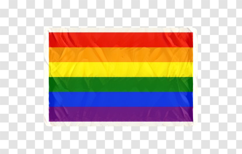 Rainbow Flag - Of The United States - Textile Rectangle Transparent PNG
