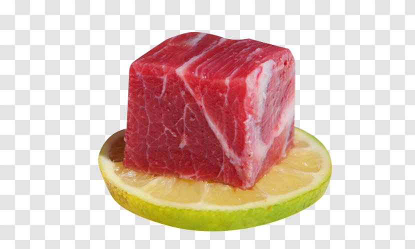 Bresaola Ham Ragout Lemon Meat - A Slice Of On The Sirloin Transparent PNG