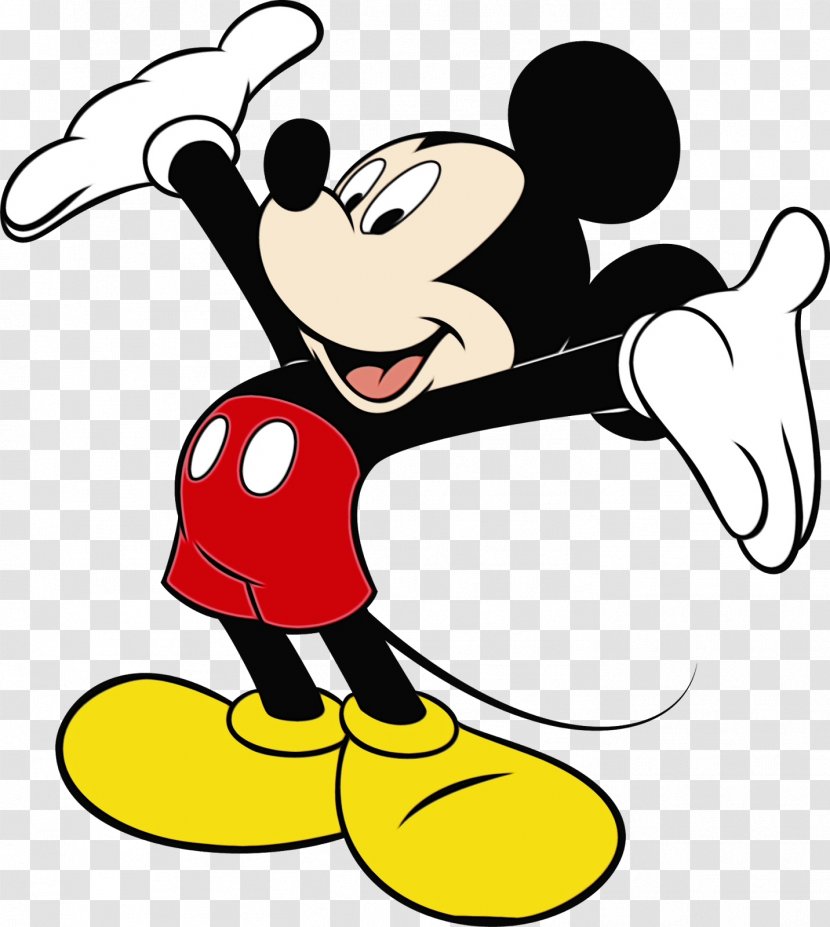 Mickey Mouse Minnie Clip Art Image - Animated Cartoon - Ears Transparent PNG