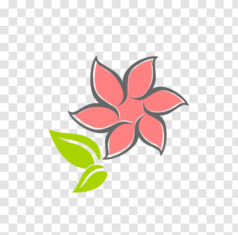 Flower Logo Symbol Petal Plant Stem - Frangipani Transparent PNG