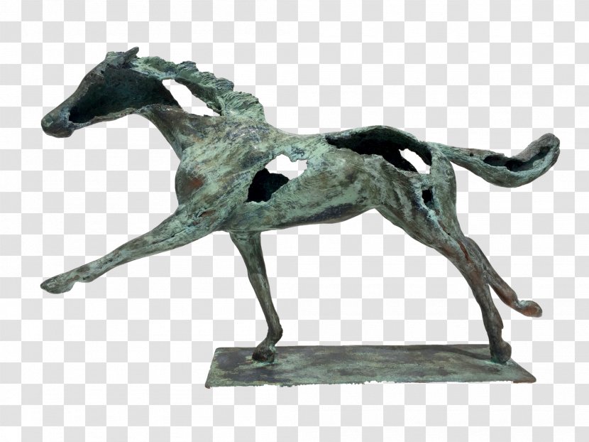 Pièce Unique Art Gallery By Geert Van Rysseghem Mustang Black Caviar Stallion Knokke - Sculpture Transparent PNG