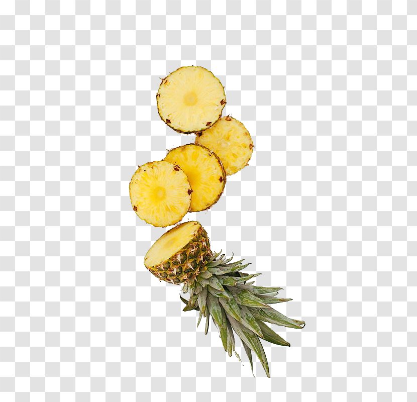 Juice Pineapple Food Fruit - Ingredient - Fresh Slices Transparent PNG