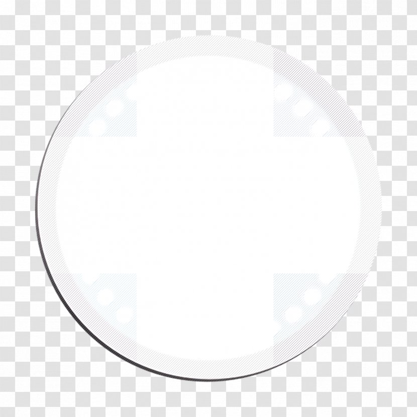 Social Media Icon - Sphere Blackandwhite Transparent PNG