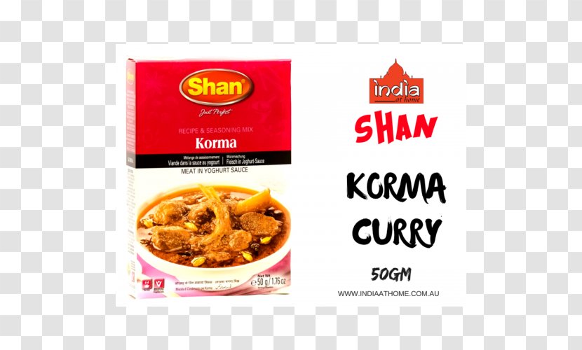 Korma Indian Cuisine Biryani Dish Recipe - Brand - Exotic Party Flyer Transparent PNG