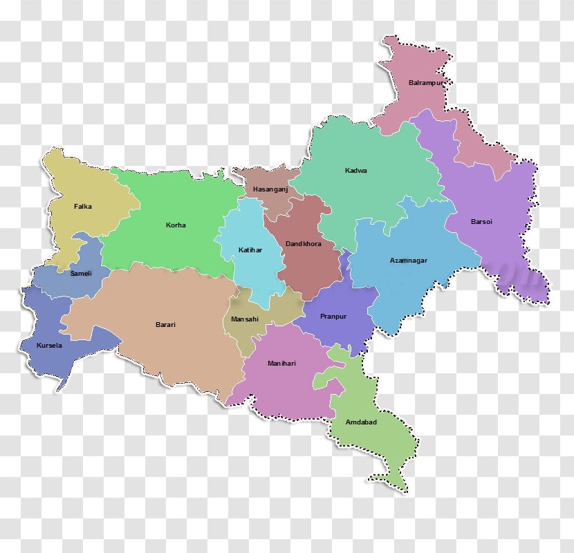 Katihar Bhagalpur Division Map Jamui District Arwal - City - Durga Maa Transparent PNG