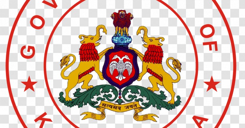 Bangalore Gulbarga Hubli Government Of India Karnataka - Crest Transparent PNG