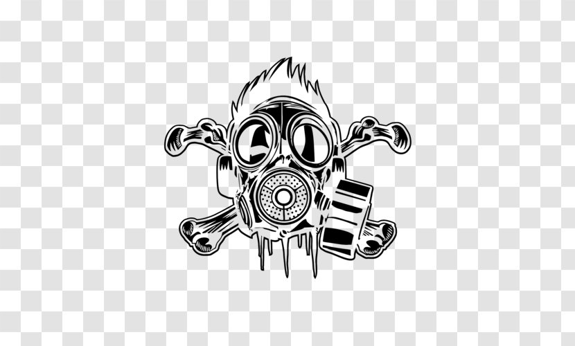 Gas Mask M50 Joint Service General Purpose Headgear Skull And Crossbones - Flower Transparent PNG