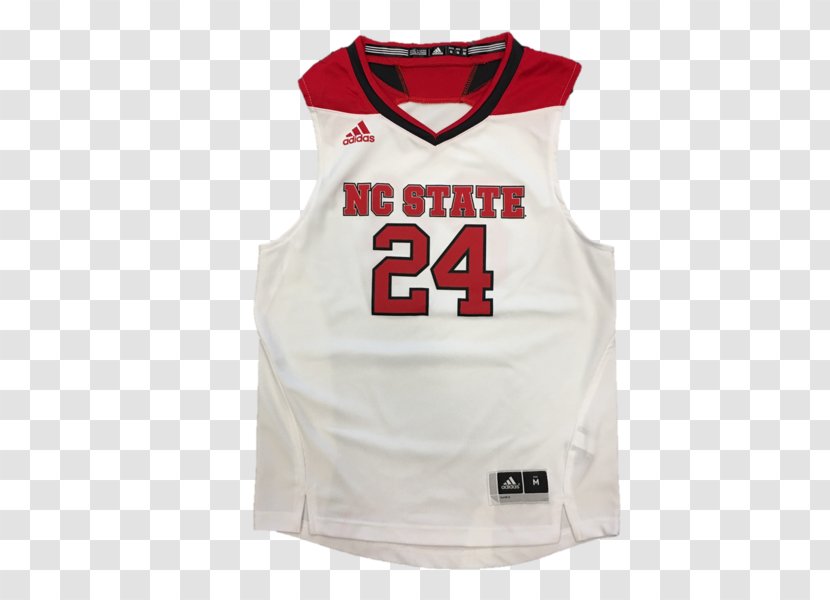 Sports Fan Jersey North Carolina State University T-shirt NC Wolfpack Men's Basketball Women's - White - Uniform Transparent PNG