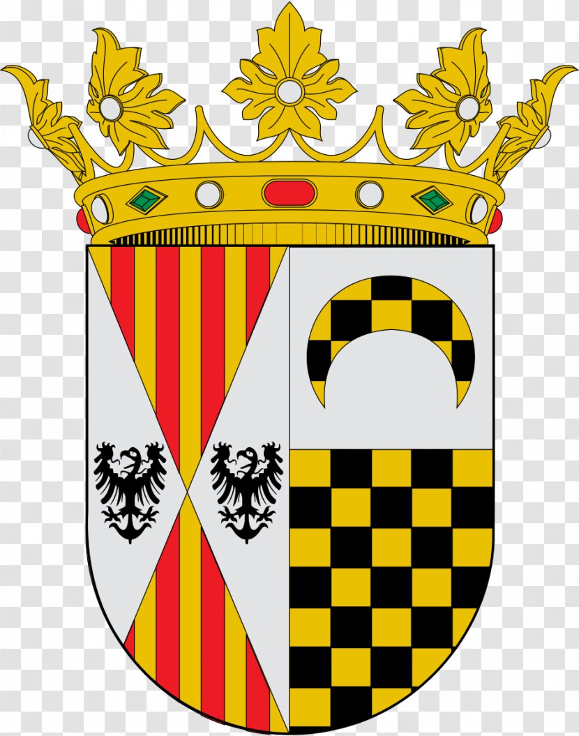 Coat Of Arms Duke Medinaceli Spain House Borgia - Heraldry Transparent PNG