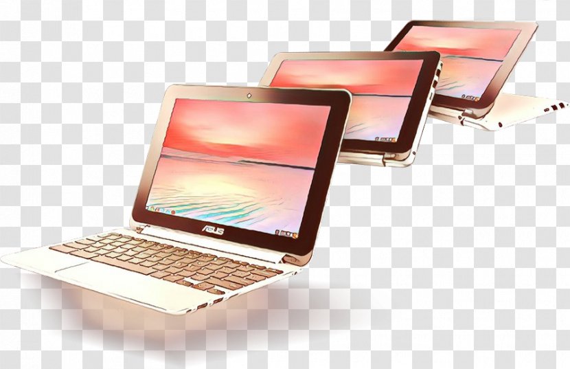Laptop Cartoon - Multimedia - Output Device Transparent PNG